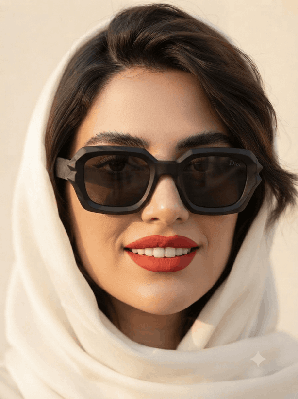 عینک زنانه فشن/کد 175