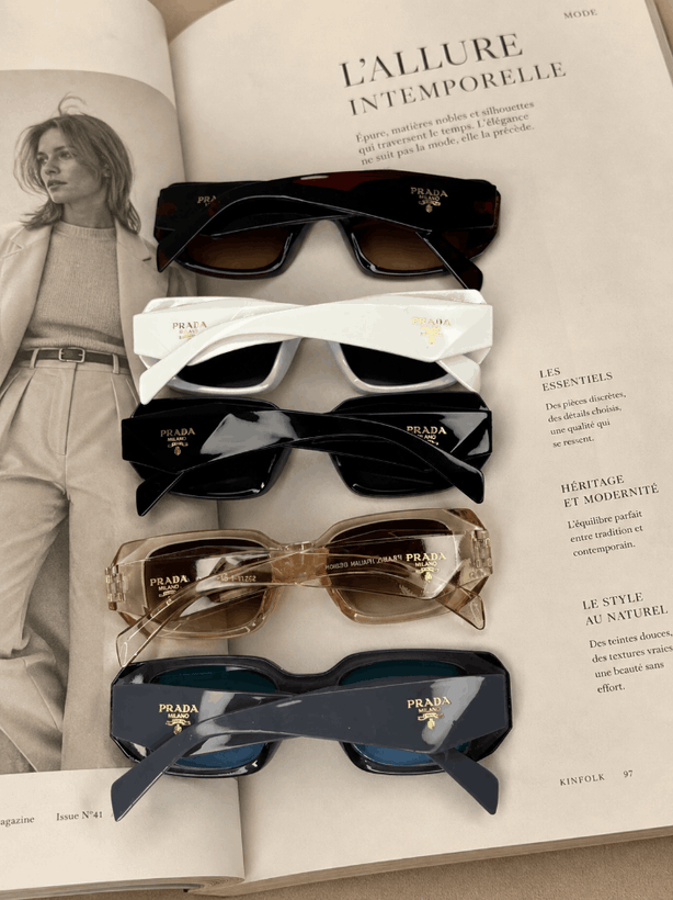 عینک آفتابی PRADA مدل milano/کد ۱۲۱