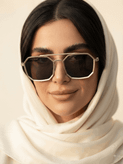 عینک آفتابی برند پلیس مدل چندضلعی/کد 182